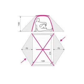 Намет Terra Incognita SkyLine 2 Lite