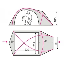Намет Terra Incognita Ksena 3