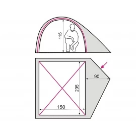 Намет Terra Incognita Alfa 2