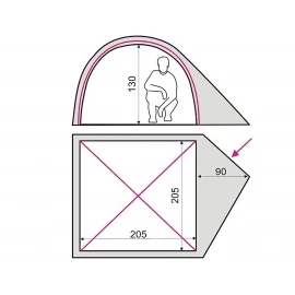 Намет Terra Incognita Alfa 3
