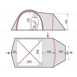 Намет Terra Incognita Geos 3