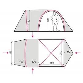 Намет Terra Incognita Olympia 4