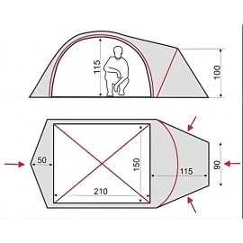 Намет Terra Incognita Zeta 2