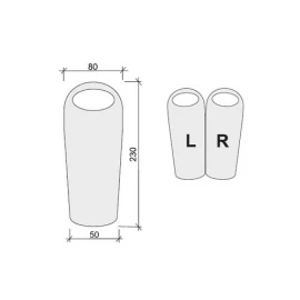 Спальник Terra Incognita Siesta 400 Long