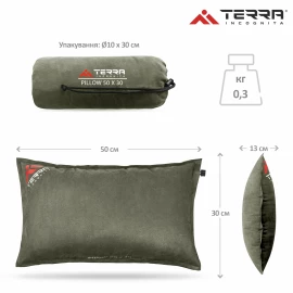 Подушка Terra Incognita Pillow 50x30