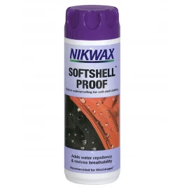 Засіб для надання водовідштовхуючих якостей NIKWAX Softshell Proof Wash-in 300 ml