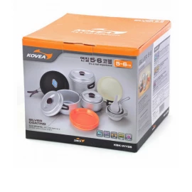 Набір туристичного посуду Kovea KSK-WY56 Silver 56