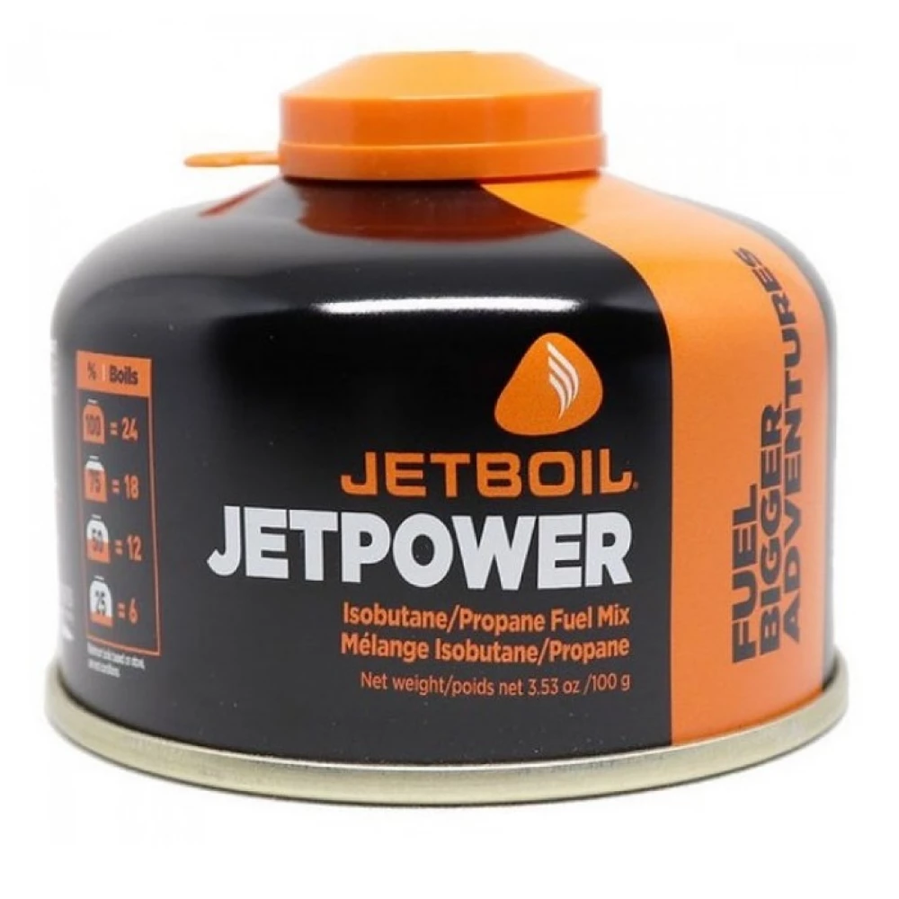 Газовий різьбовий балон Jetboil Jetpower fuel 100 gr.
