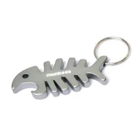 Брелок Munkees Fish Bone