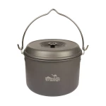 Казанок Tramp алюмінієвий з кришкою 5 L