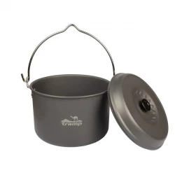Казанок Tramp алюмінієвий з кришкою 5 L