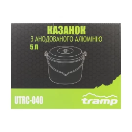 Казанок Tramp алюмінієвий з кришкою 5 L