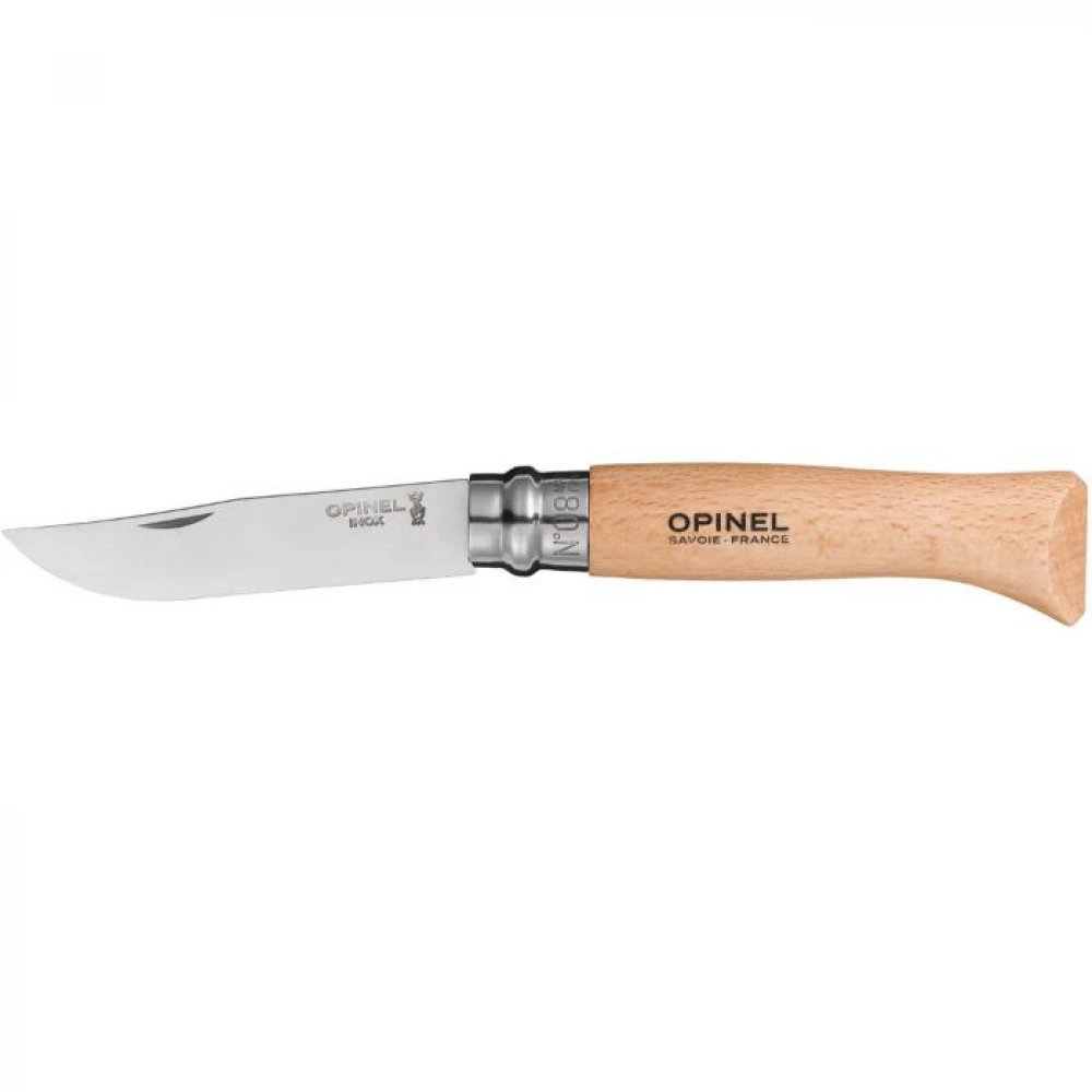 Ніж Opinel №8 (нерж-сталь) класичний