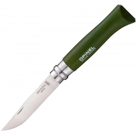 Ніж Opinel №8 (нерж-сталь) класичний в блістері