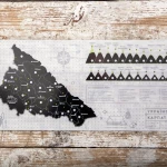 Листівка Pinzel Українські Карпати White зі скретч покриттям