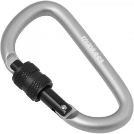 Брелок-карабін Munkees 3248 D with Screw Lock 8х80 мм