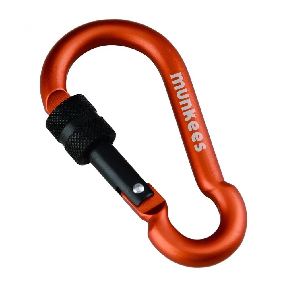 Брелок-карабін Munkees 3247 Pear with Screw Lock 7х70 мм