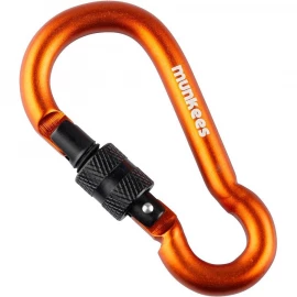 Брелок-карабін Munkees 3247 Pear with Screw Lock 7х70 мм