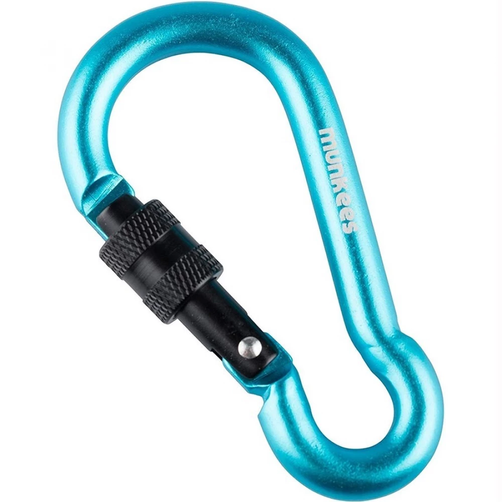 Брелок-карабін Munkees 3249 Pear with Screw Lock 8х80 мм