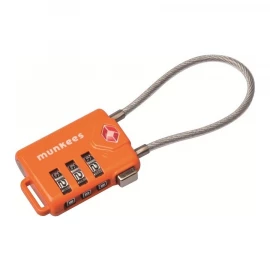 Брелок-замок Munkees 3609 TSA Cable Combi Lock