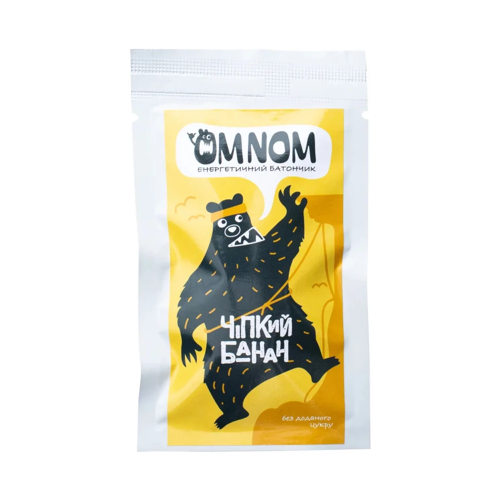 Батончик енергетичний Їdlo ОМ-НОМ банан-інжир