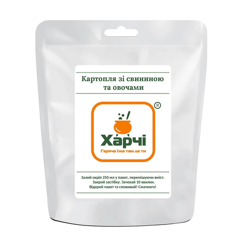 Картопля Харчі зі свининою 85 г