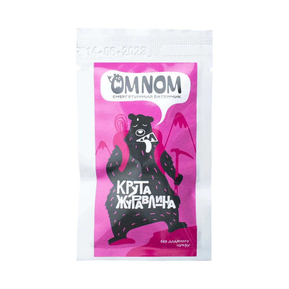 Батончик енергетичний Їdlo ОМ-НОМ журавлина-кокос