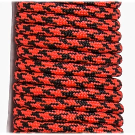 Паракорд TrekLine 550 red black camo 031
