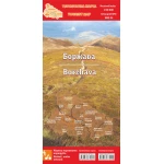 Туристична карта "Боржава" 1:50 000