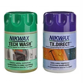 Набор Nikwax Twin Pack - Tech Wash 150ml + TX Direct 100ml