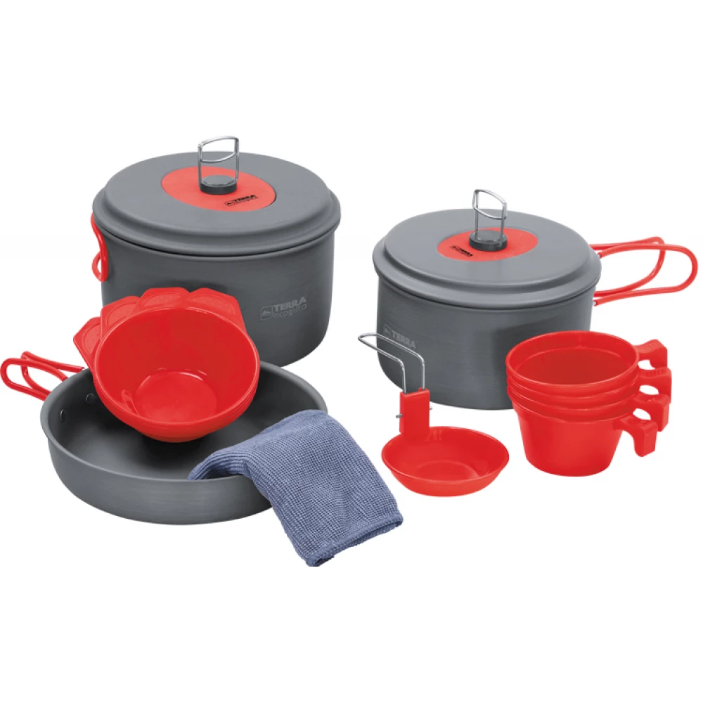 Набір посуду для 3-4 oсіб Terra Incognita Quatro 