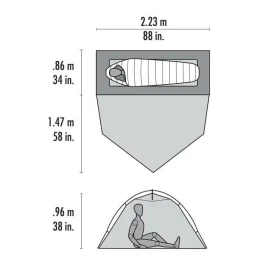 Намет MSR Hubba Tour 1 Tent
