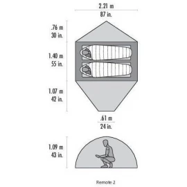Палатка MSR Remote 2 Tent