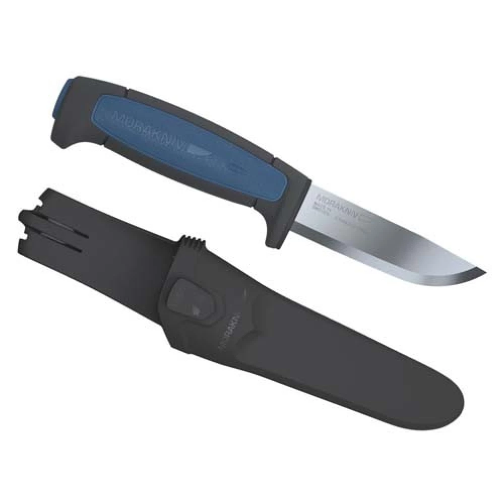 Ніж Morakniv PRO S (нержавіюча сталь) з синьою вставкою