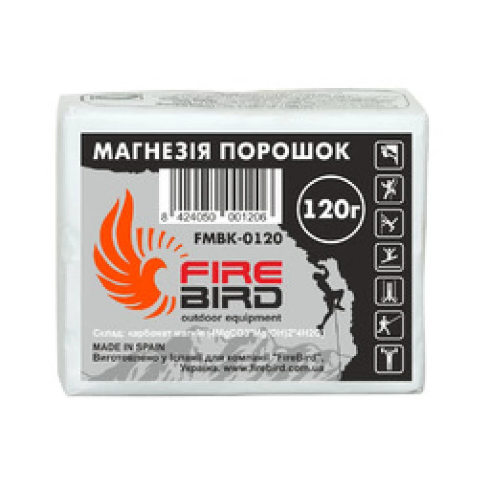Магнезія FireBird порошок в брикеті 120 г