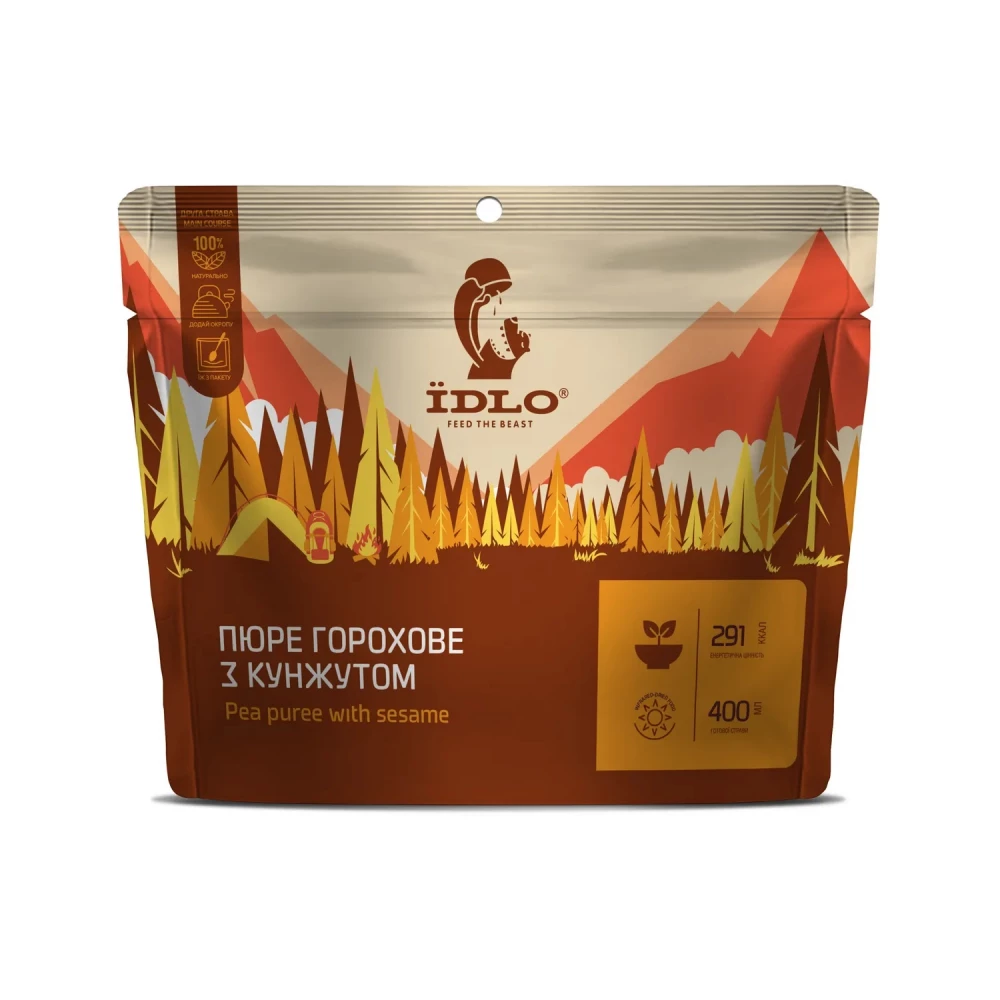 Пюре горохове ЇDLO з кунжутом