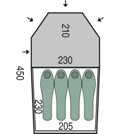 Намет Pinguin Storm 4