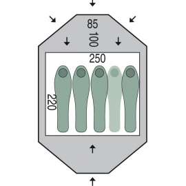 Намет Pinguin Tornado 4 Duralu