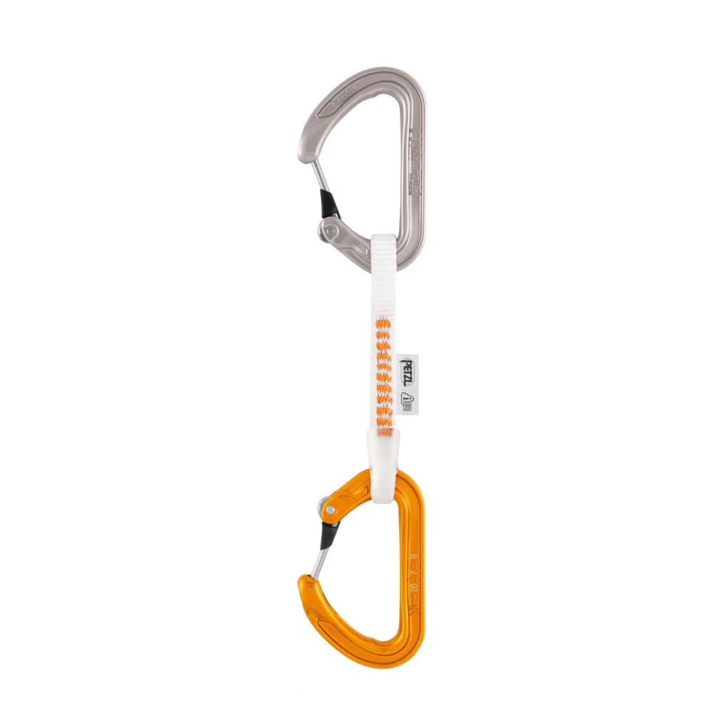 Відтяжка з карабінами Petzl Ange Finesse S+S 17 см