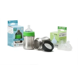 Пляшка для годування Kid Kanteen Baby Bottle Brushed Stainless 148 ml