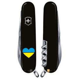 Нож Victorinox Huntsman Ukraine 91мм Сердце