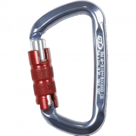 Карабін Climbing Technology D-Shape TG (titan/red)