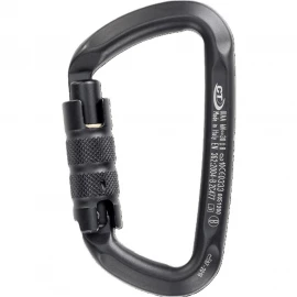 Карабін Climbing Technology D-Shape TG (titan/red)