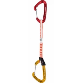 Відтяжка з карабінами Climbing Technology Fly-Weight Pro Red/Gold carabiners. DY 10mm/22 cm
