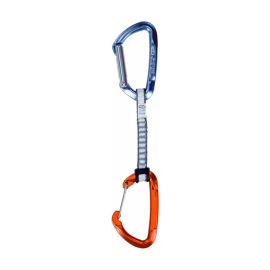 Відтяжка з карабінами Climbing Technology Lime QuickDraw Mix set DY 12 cm anodized