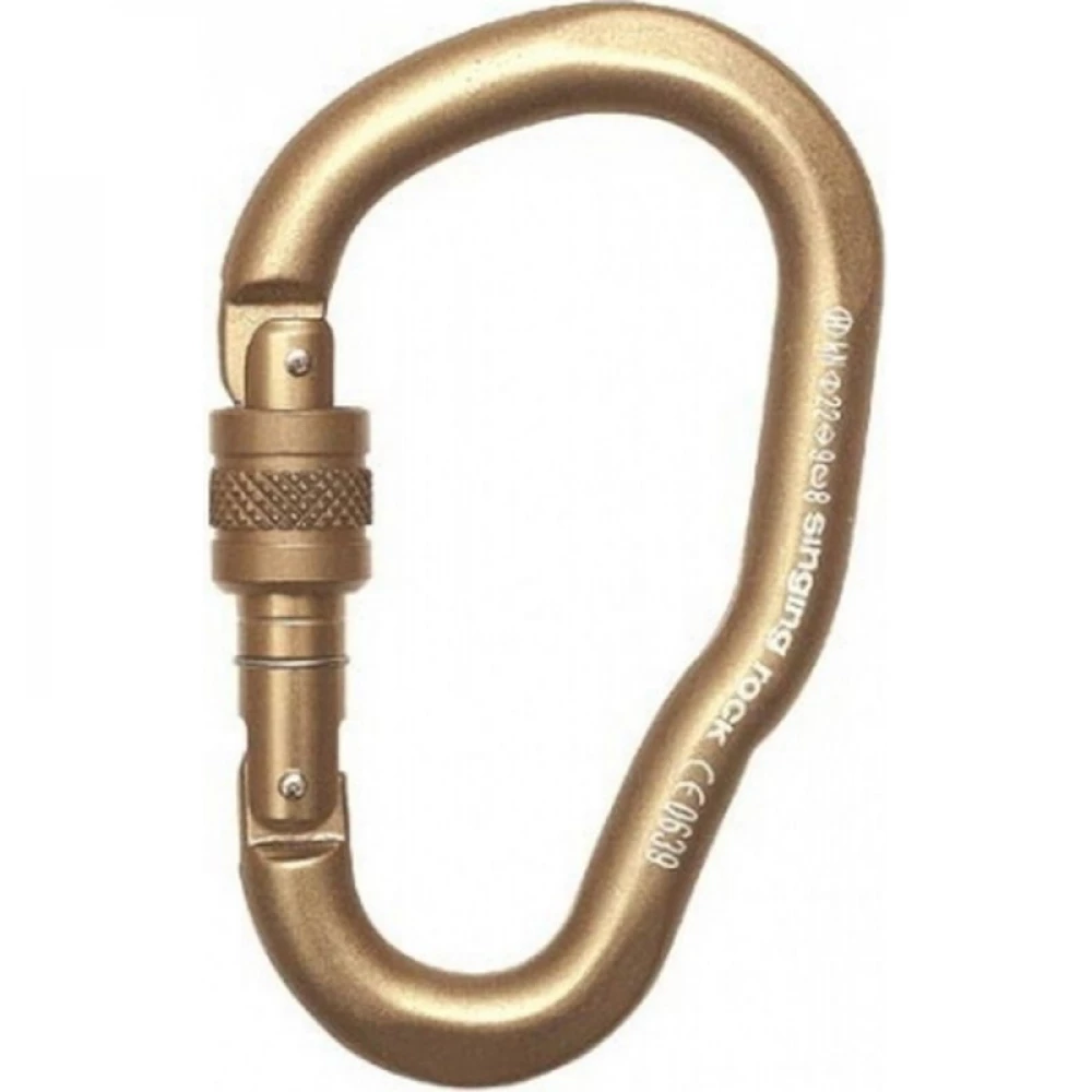 Карабін Singing Rock Jumbo HMS screw gate 22kN