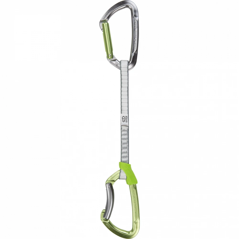 Відтяжка з карабінами Climbing Technology Lime set 17 cm Dy