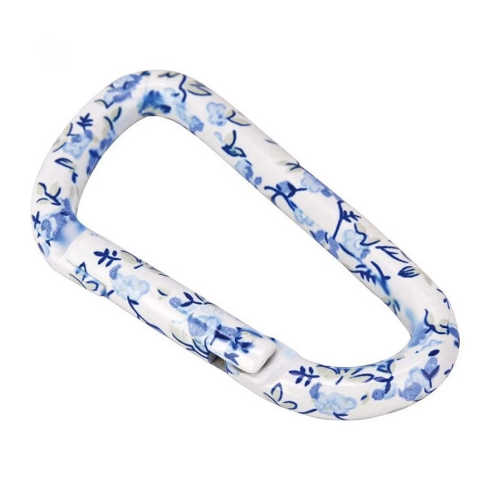 Брелок-карабін Munkees 3322 Porcelain look 8 mm x 80 mm