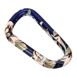 Брелок-карабін Munkees 3324 Flower blue 8 mm x 80 mm