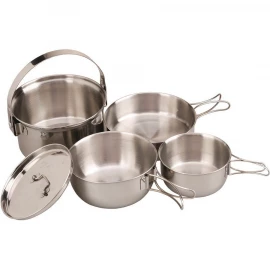 Набір посуду AceCamp SS Cooking Set